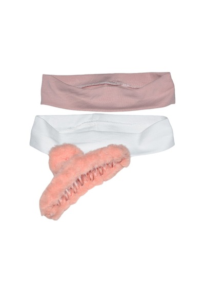 Peluş Toka Ve Saç Bandı Seti Çok Renkli