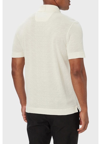 Boss Logolu % 100 Pamuk Regular Fit Düğmeli Polo Erkek Polo 50565174 118 Bej
