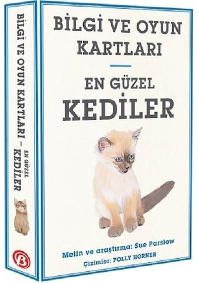 En Güzel Kediler-Bilgi ve Oyun Kartları - Emma Aguado - Beta Kids