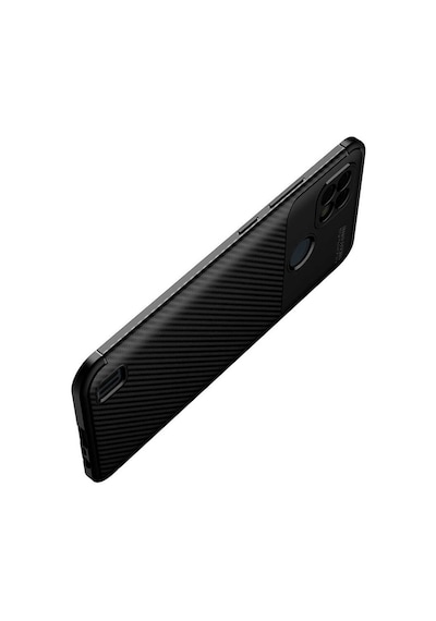 Goocamp Realme C21 Kılıf Negro Silikon Kapak - Siyah Siyah