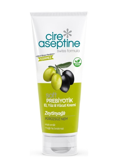 Soft Prebiyotik Zeytinyağlı El, Yüz Ve Vücut Kremi 75 Ml