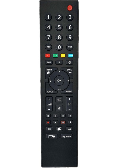 Turn Arçelik Uyumlu- Beko 3D Lcd Tv Kumandası