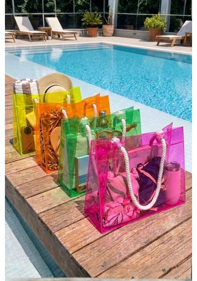 Rm Promosyon R&m Rainbow Riviera 4'lü Su Geçirmez Şeffaf Pvc Kadın Plaj Ve Kol Çantası Seti 4'lü Kombine Renk Seti 4'lü Kombine Renk Seti Rm Promosyon R&m Rainbow Riviera 4'lü Su Geçirmez Şeffaf Pvc Kadın Plaj Ve Kol Çantası Seti 4'lü Kombine Renk Seti 4'lü Kombine Renk Seti