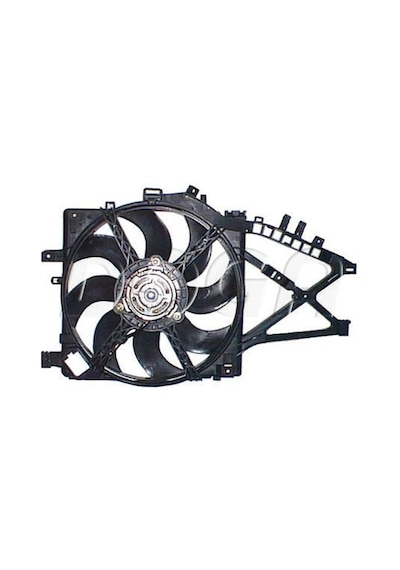 Opel Combo C Corsa C 2001- Fan Motoru Davlumbazsiz 390 Mm 2 Fıs 6 Kanat 1341331 Deye