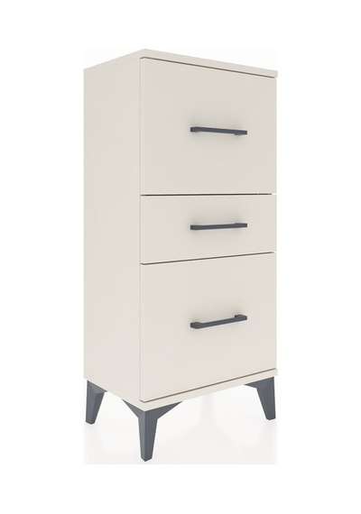 Arges Komodin 3 Çekmeceli 44x30x96 Aytaşı-aytaşı Aytası