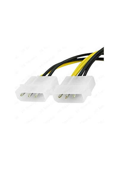 8 Pin Pcıe To 2X4 Pin Molex Ekran Kartı Power Kablosu