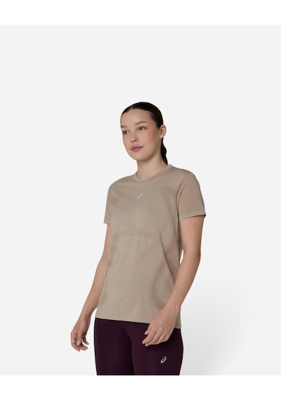 Asics Road Seamless Ss Top Kadın Kahverengi Kısa Kollu Tshirt 2012d292-200
