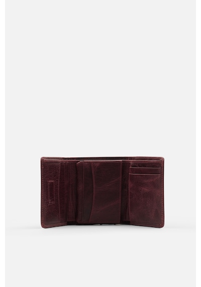 Mafi Magnetic Hakiki Deri Mıknatıslı Unisex Cüzdan Zarif Ve Güvenli Tasarım Bordo