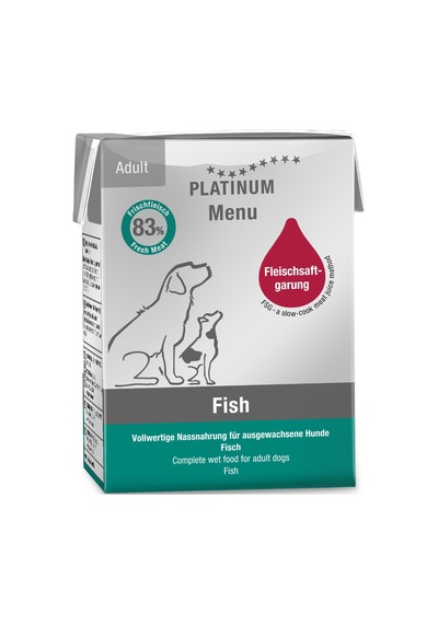 Platinum Balıklı Köpek Yaş Maması 185 G