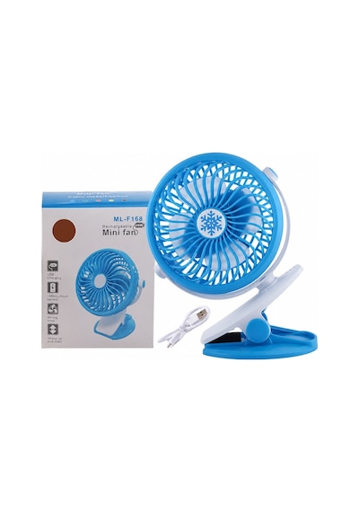 Xtechnx Xtechn856100 Powermaster Ml-f168 Masaüstü Klipsli 3 Hız Kademeli Usb'li Fan Vantilatör