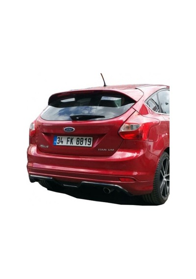Ford Focus 3 Hb 2012 - 2014 Arka Tampon Eki - Difüzör (Plastik)