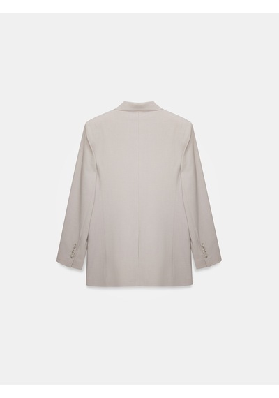 Dilvin 60799 Blazer Ceket-vizon
