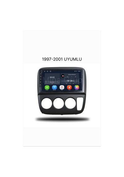 Snp Serisi Honda Crv 1997 İle 2001 Uyumlu 9 İnç Android Multimedya Sistemi 4-64 Gb Hafıza Carplay Android Auto Ve Geri Görüş Kamerası 9"
