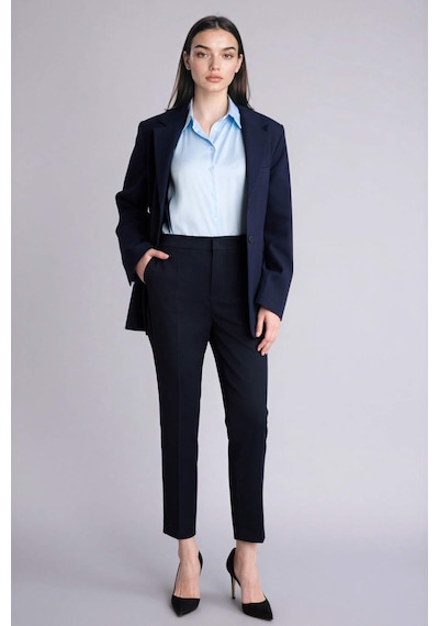 Defacto Normal Bel Bilek Boy Pantolon C1429ax26spnv106 Lacivert-nv106