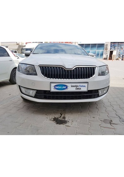 Skoda Octavia 3 A Krom Sis Farı Çerçevesi 2 Parça 2013-2016 Arası