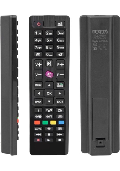 Herz Kl Vestel Uyumlu -seg-regal Rc4849 Rm-l260 Lcd Mini Mor Tuşlu Lcd-led Tv Kumanda
