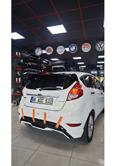 Ford Fiesta 2010-2016 St Arka Tampon Eki Karlık Plastik Boyasız