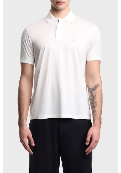 Emporio Armani Erkek Polo Em005492 Af24839 U0003 Beyaz Beyaz