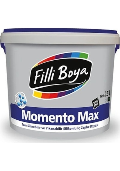 Filli Boya Momentomax Soft Mat İç Cephe Boyası Beyaz 7.5 Lt. 7.5 L