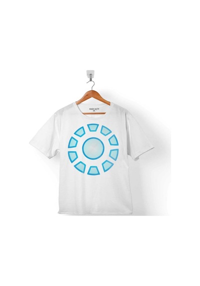 Arc Reactor Iron Man Demir Adam 2 Çocuk Tişört 001