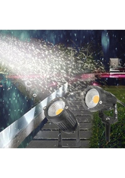 Cata Ct-7300a 7w Led Kazıklı Bahçe Armatürü amber Çok Renkli