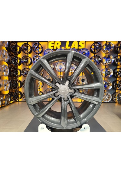 4 Adet Audi 7.5 17 5 112 Et43 66.5 Füme Jant Revize Edilmiş Takım