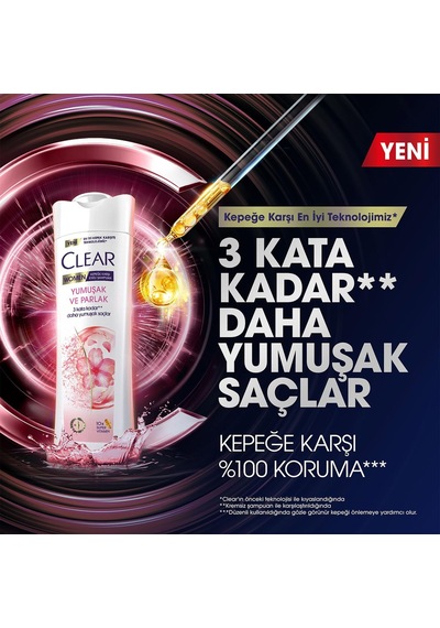 Women Kepeğe Karşı Etkili Şampuan Yumuşak Ve Parlak 350 Ml
