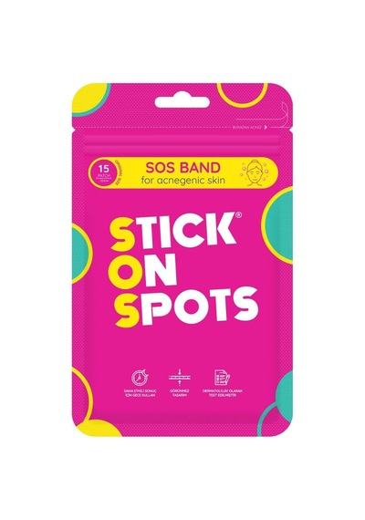 Stıck On Spots Sos Band Sivilce/akne Bandı 15 Parça