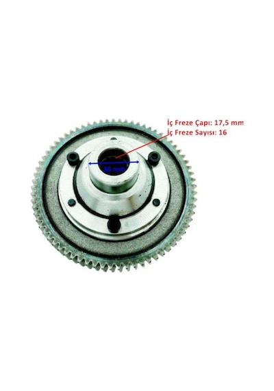Sevenkardeşler E-Bis Yolcu Dif Dişli Seti 16-30-71-6 Komple