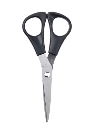Mutfak Makası, Paslanmaz Çelik-siyah, 14 Cm