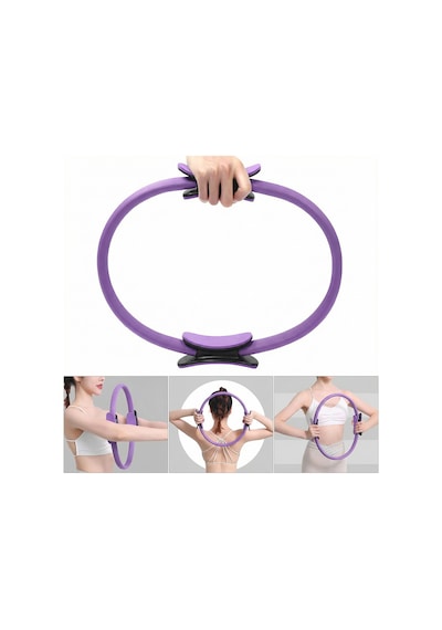 Rebuwo Pilates Çemberi Mor