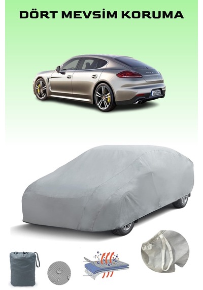 Porsche Panamera Diesel 2013 - 2016 Araba Brandası Oto Branda Gri