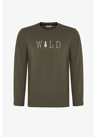 Penti Erkek Wild Attitude Ekoseli Pantolon Uzun Kollu Pijama Takımı Çok Renkli