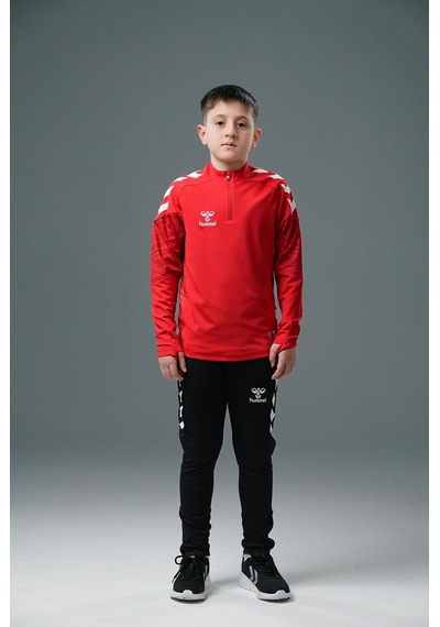 Hummel Line Antrenman Eşofman Üstü Kırmızı Çocuk