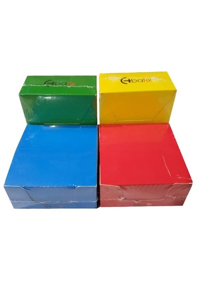 Bafix Kutulu Küp Blok 9 X 9 X 5 Cm Küp Not Kağıdı
