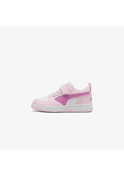 Puma Rebound V6 Low Çocuk Pembe Spor Ayakkabı 397419 Pembe