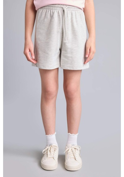 Defacto Elastik Bel Basic Gri Melanj Şort Kız Çocuk H8765a826hsgr210 Gri-gr210 Defacto Elastik Bel Basic Gri Melanj Şort Kız Çocuk H8765a826hsgr210 Gri-gr210