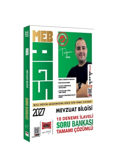 Yargı 2027 Meb-ags Mevzuat Bilgisi Soru Bankası Çözümlü 10 Deneme İlaveli - Tufan Genç