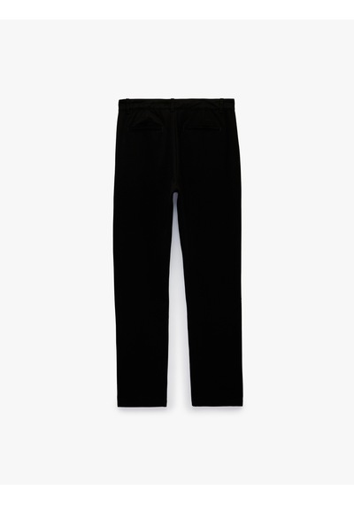 Koton Viskon Karışımlı Cepli Gabardin Slim Fit Kumaş Pantolon Siyah 7wam40024hw Koton Viskon Karışımlı Cepli Gabardin Slim Fit Kumaş Pantolon Siyah 7wam40024hw