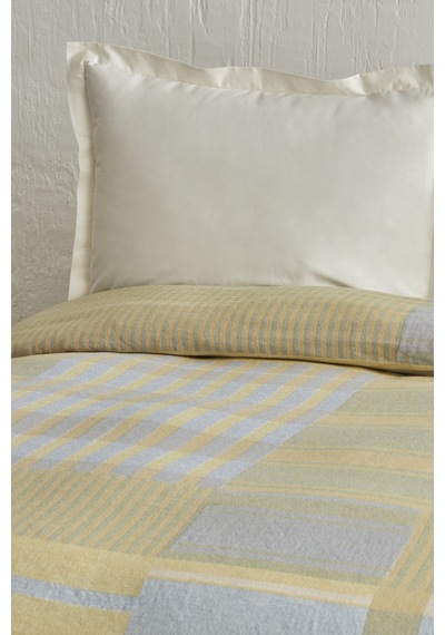 Karaca Home Striped %100 Pamuk Çift Kişilik Müslin Pike Mavi 200.22.11.0296 Mavi