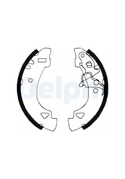 Fiat Uno 70 Arka Fren Balatasi 1992-2001 Delphı Ls1860