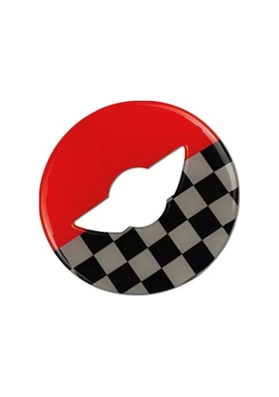 Mini Cooper Direksiyon Göbeği 3D Sticker R Serisi