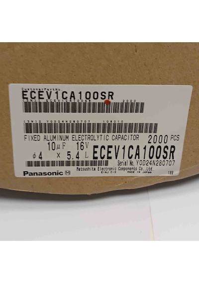 Ecev1ca100sr 10mf 16v 4x5.4 Smd Kondansatör 150 Adet