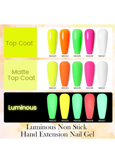 Born Pretty Luminous-fosforlu Non Stick Extension Gel Nsg23 56032