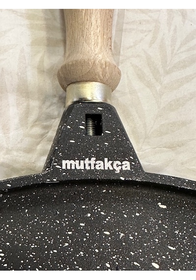 Mutfakça Çiftaraflı Döküm 36 Cm Et Balık Gözleme Tavası