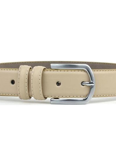 Rakerplus Krem 3 Cm Erkek Çocuk Kemeri 80-100cm Krem