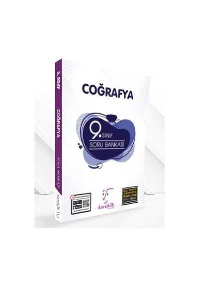 Karekök 9.Sınıf Coğrafya Soru Bankası ( Karekök 9 Coğrafya)