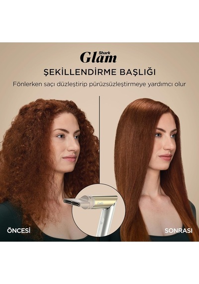 Shark Glam 5 Başlıklı Düz,dalgalı Ve Bukleli Çok Amaçlı Saç Şekillendirici Hd6051seu Genel