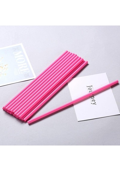 Mühür Mumu Çubuk Sıcak Tutkal 11Mm X 30Cm 4 Lü Pembe Renk
