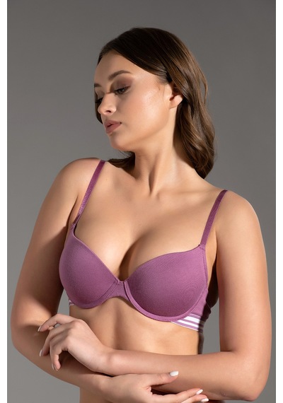 Newbra Penye Push-up Sütyen - Gul Kurusu Gül Kurusu